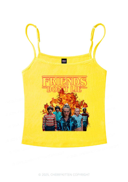 Real Friends Y2K Spaghetti Strap Cami Cherrykitten