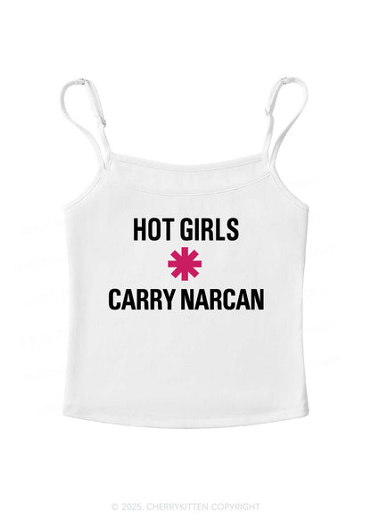 Hot Girls Carry Nxrcan Y2K Spaghetti Strap Cami Cherrykitten