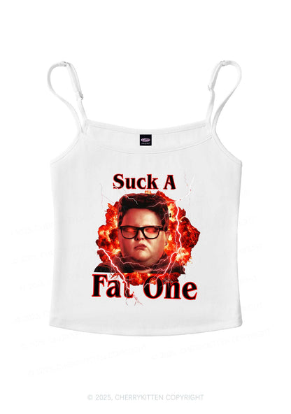 Suck A Fat One Y2K Spaghetti Strap Cami Cherrykitten