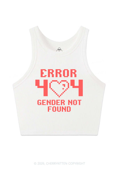 Gender Not Found Pride Y2K Crop Tank Top Cherrykitten