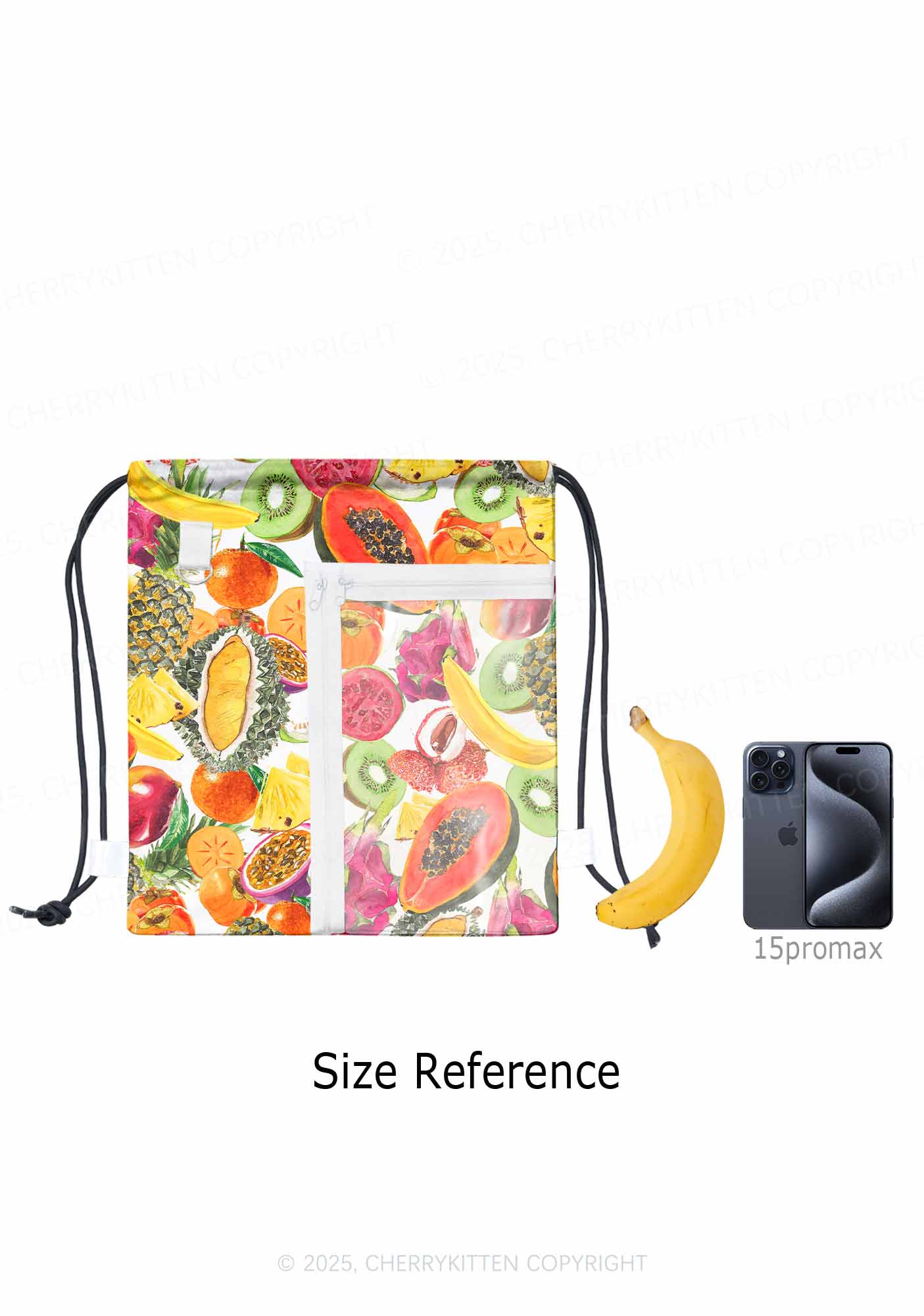 Tropical Fruit Pride Y2K Drawstring Itabag Backpack Cherrykitten