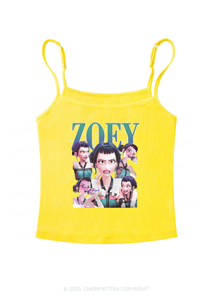 Kpop Girl Y2K Spaghetti Strap Cami Cherrykitten
