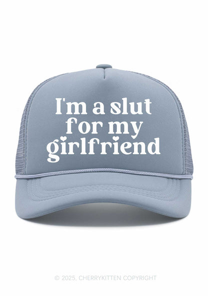 Slxt For My BF Valentine's Day Y2K Trucker Hat Cherrykitten