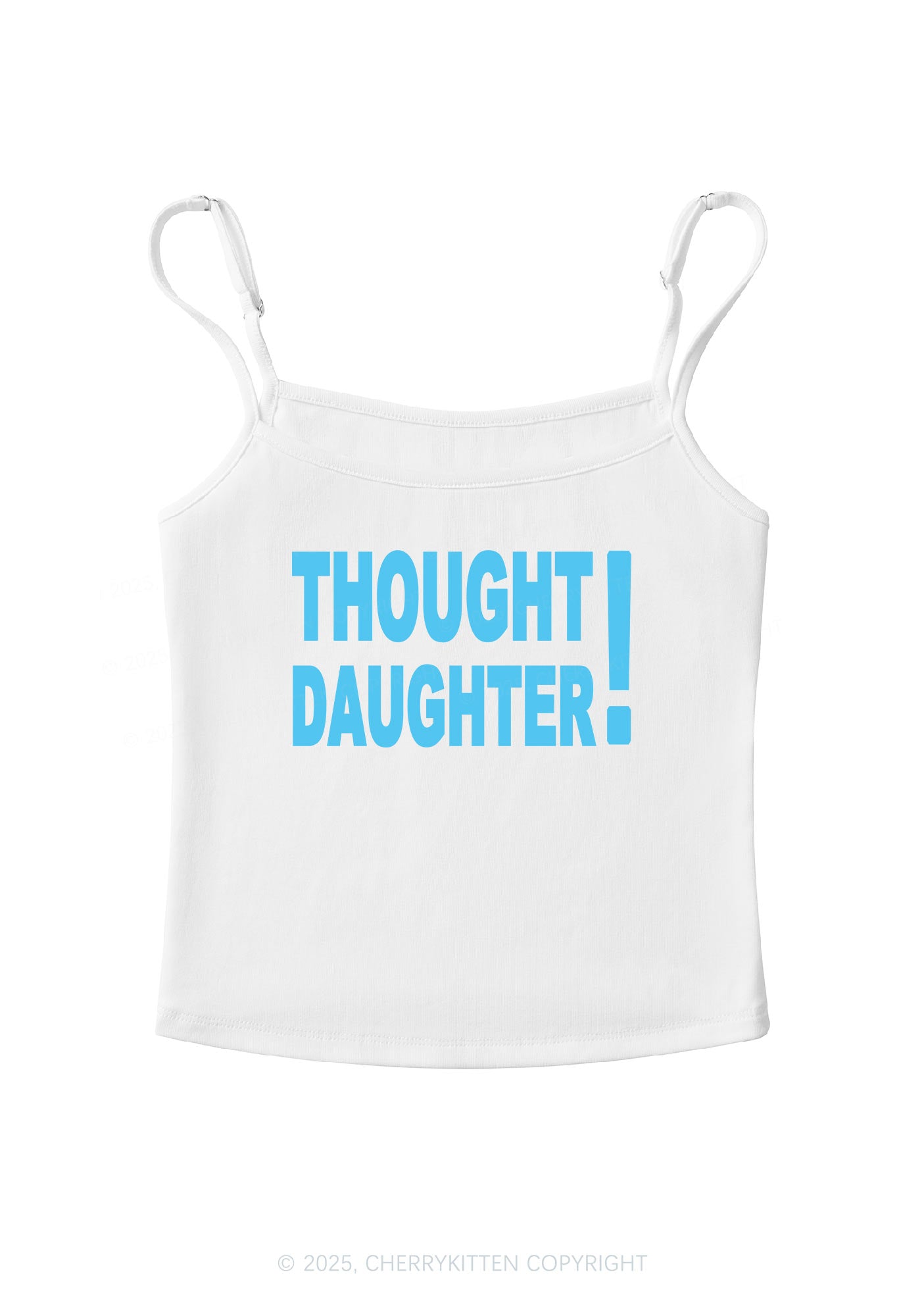 Thought Daughter Y2K Spaghetti Strap Cami Cherrykitten