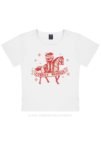 Cowboy Wrangler Pride Y2K Baby Tee Cherrykitten