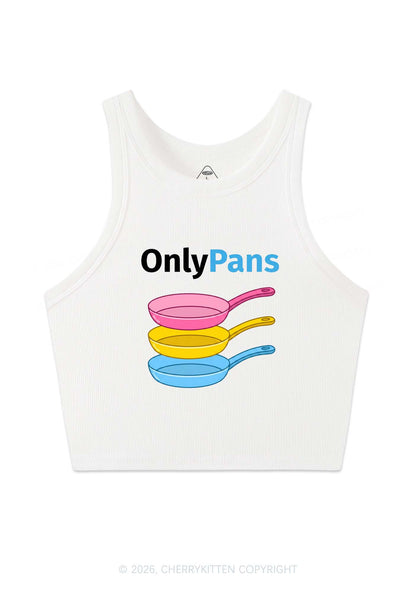 Only Pans Pride Y2K Crop Tank Top Cherrykitten