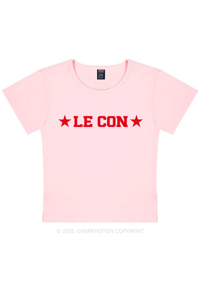 Le Con Y2K Baby Tee Cherrykitten