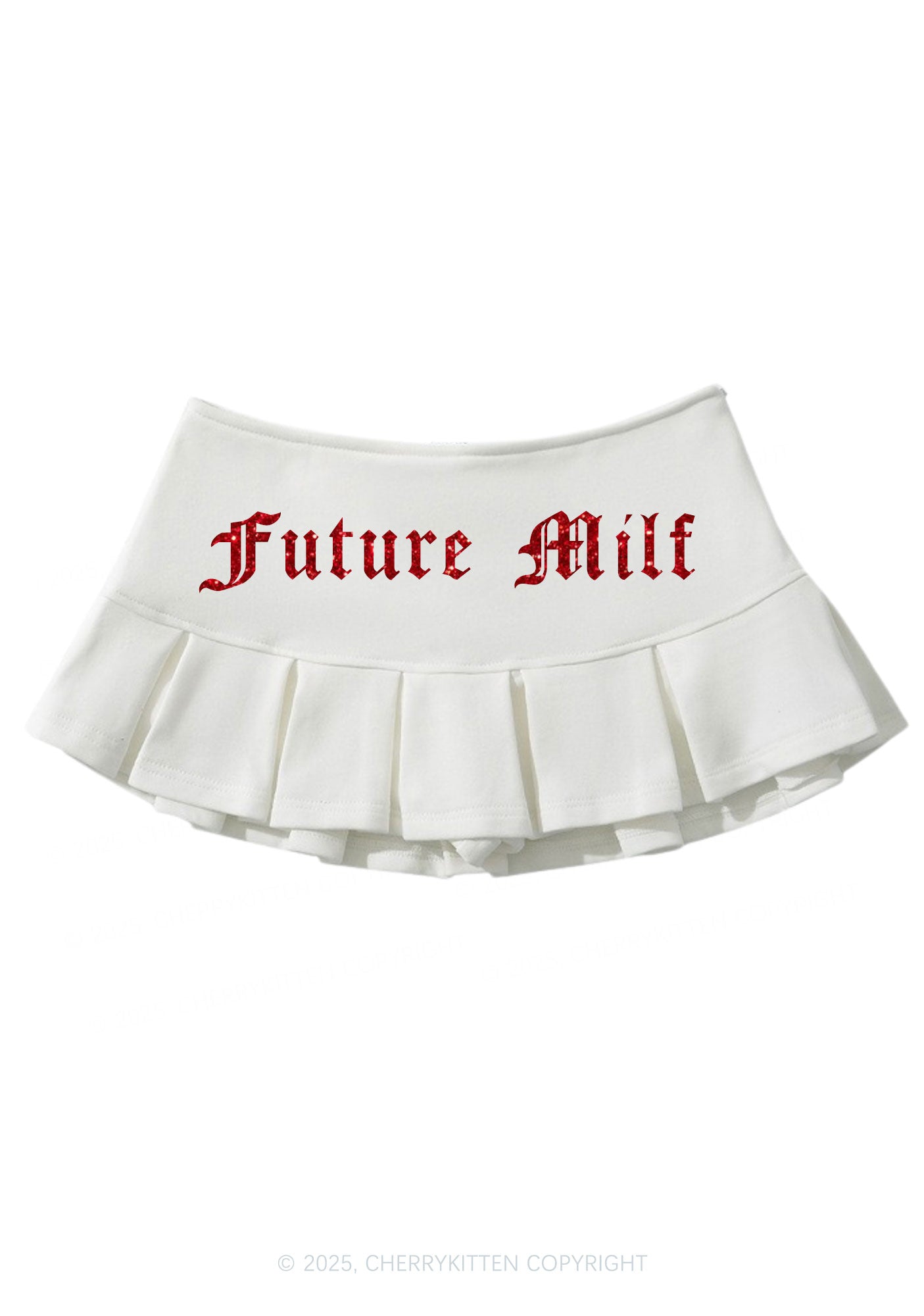 Glitter Future Mxxf Y2K Mini Pleated Skirts Cherrykitten