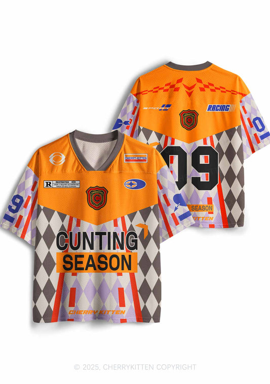 Custom Cunting Season Y2K Sport Jersey Shirts Cherrykitten