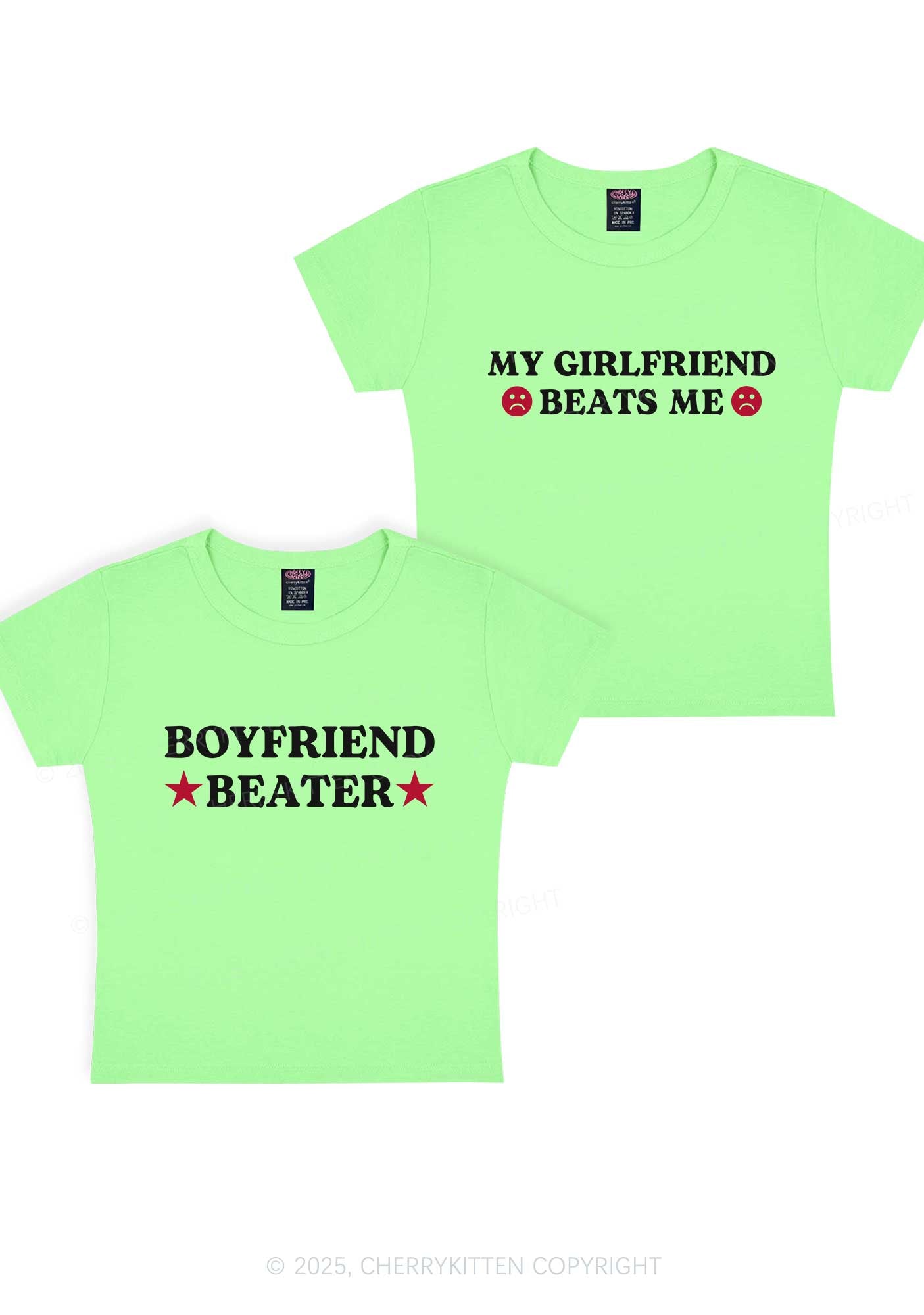Boyfriend Beater Y2K Valentine's Day Baby Tee Cherrykitten