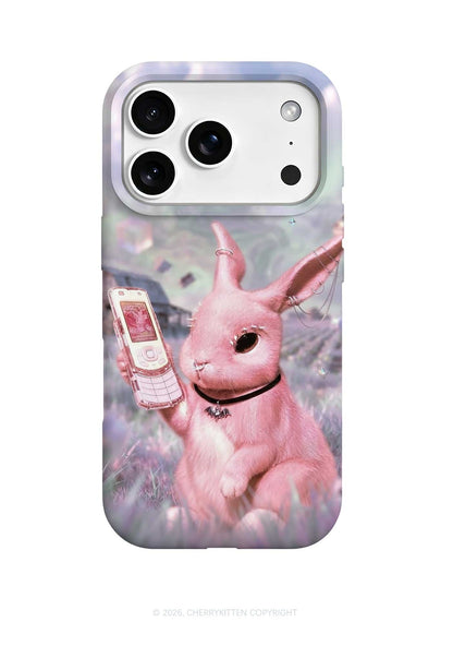 Pink Gothic Bunny Y2K Phone Case Cherrykitten