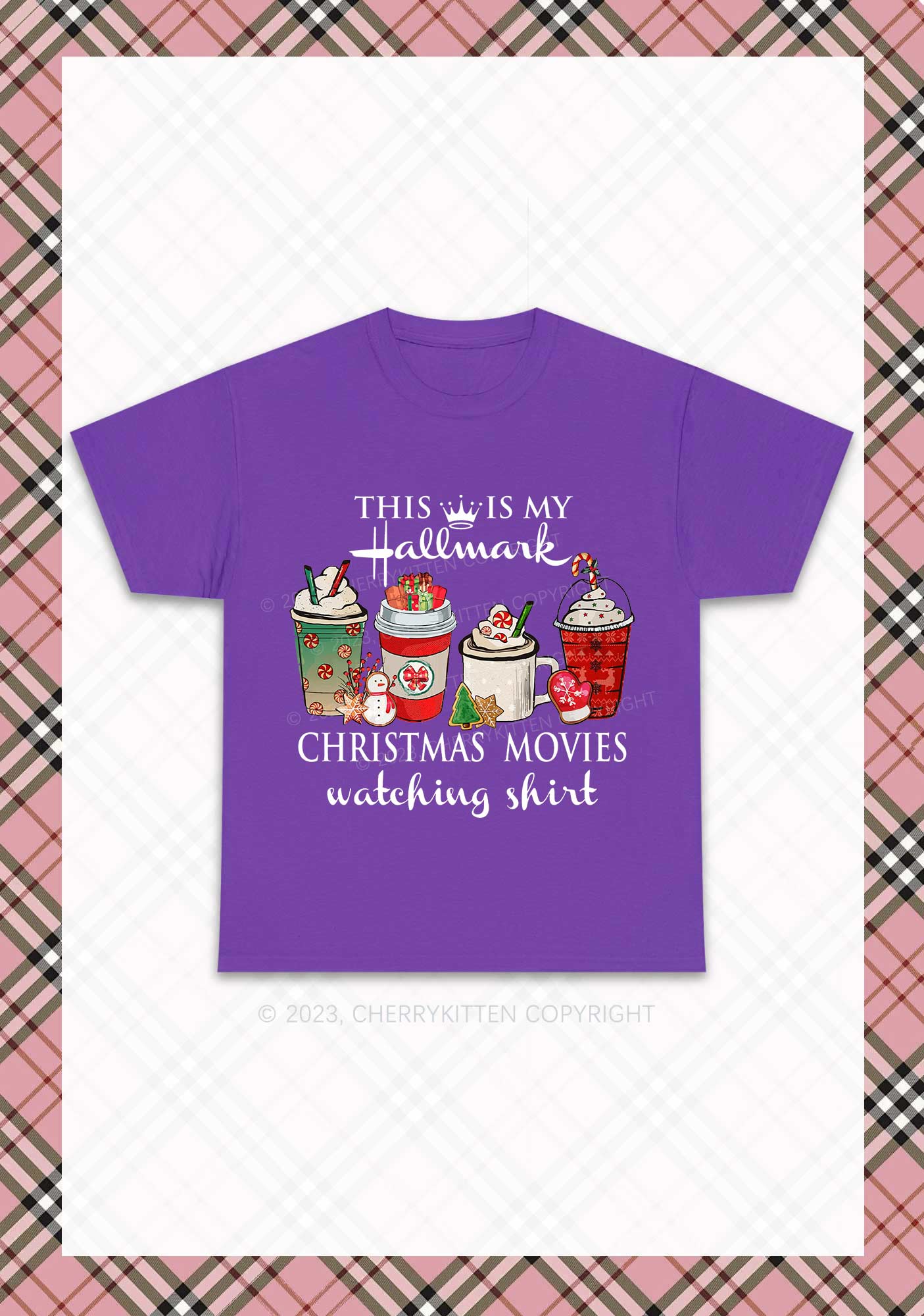 Christmas Movies Watching Shirt Chunky Shirt Cherrykitten