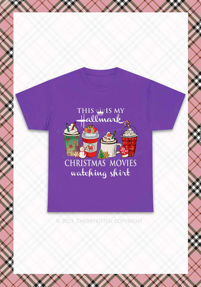 Christmas Movies Watching Shirt Chunky Shirt Cherrykitten