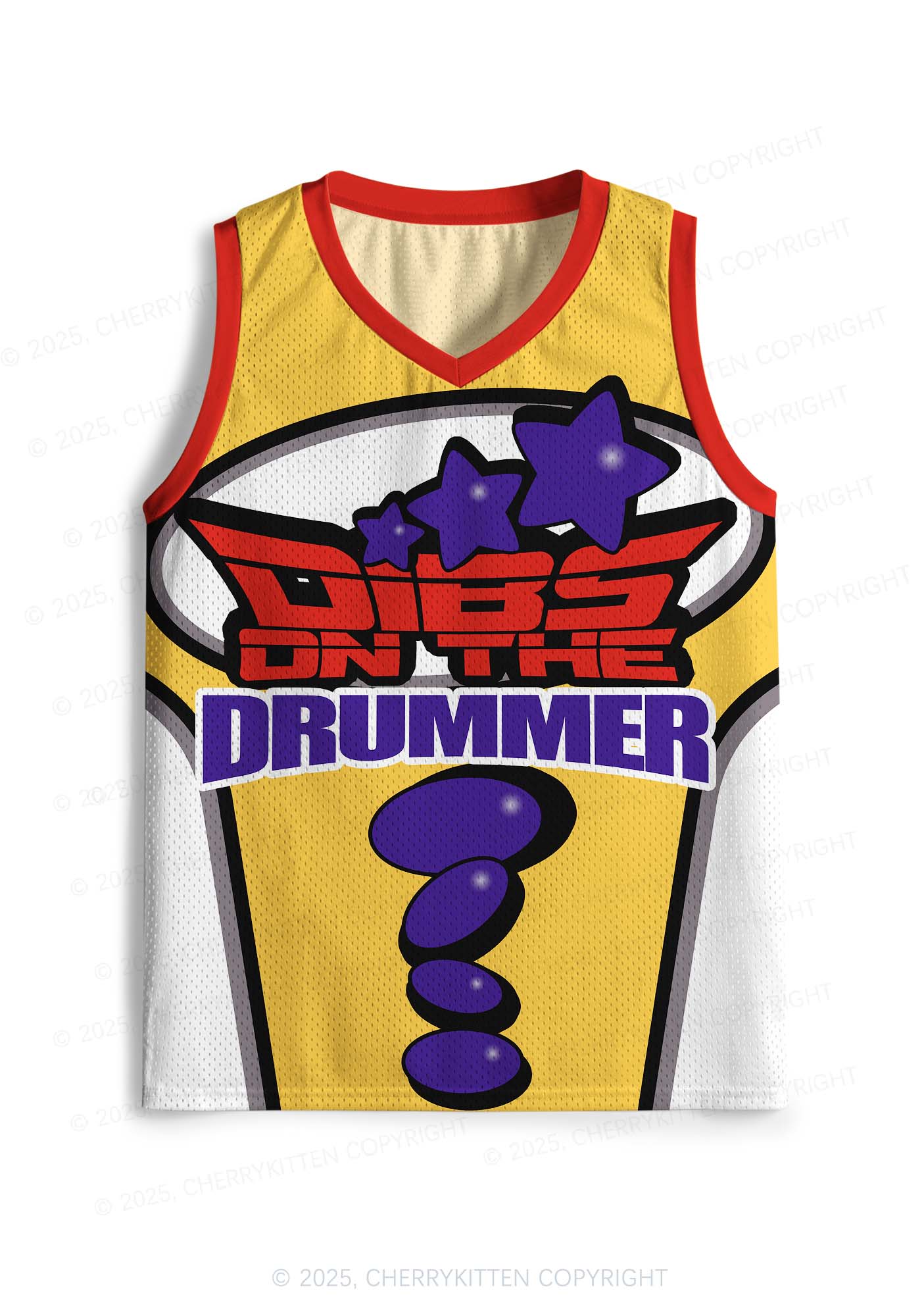 Custom Dibs On The Drummer Y2K Sport Jersey Tank Cherrykitten