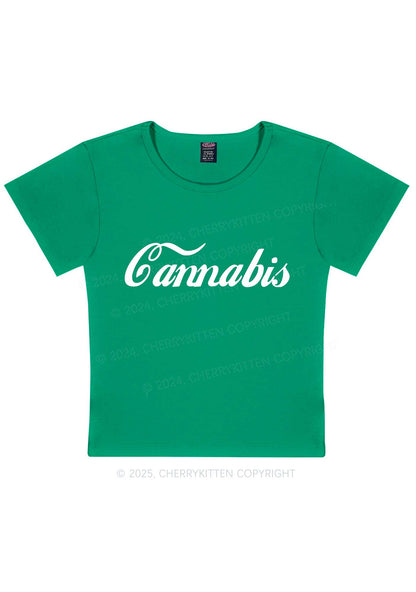 Special Cxnnxbis Y2K Baby Tee Cherrykitten