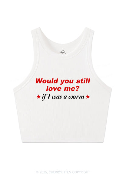 Would You Love Me Y2K Crop Tank Top Cherrykitten