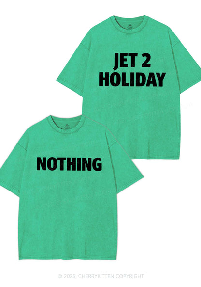 Jet Holiday Nothing Y2K Valentine's Day Washed Tee Cherrykitten