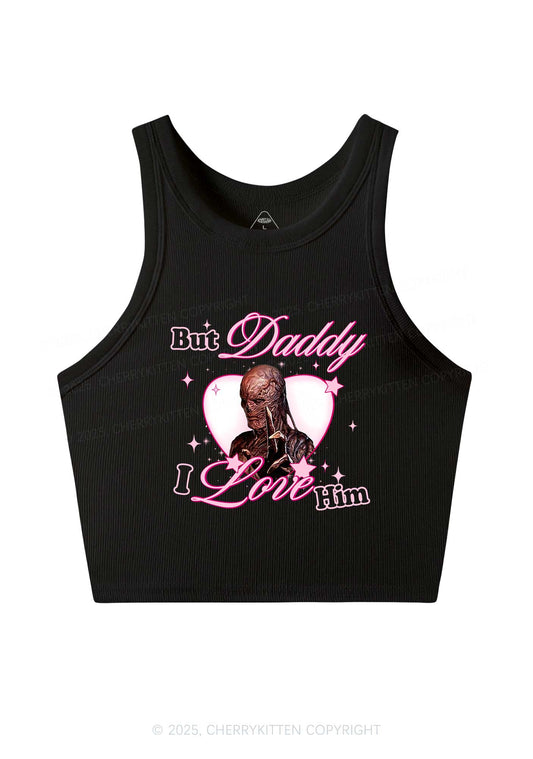 Daddy I Love VN Y2K Crop Tank Top Cherrykitten