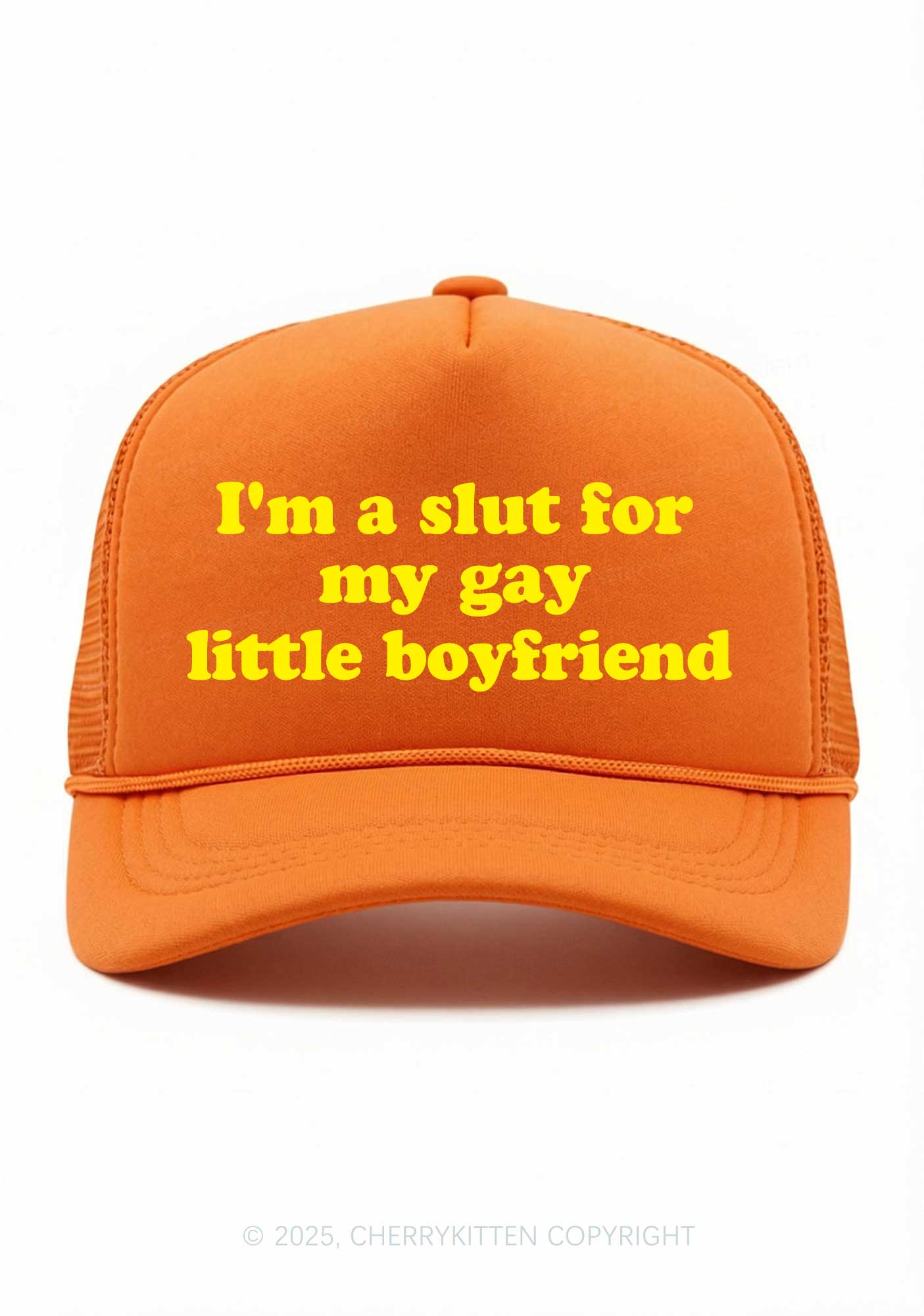 Slxt For My Gay BF Valentine's Day Y2K Trucker Hat Cherrykitten