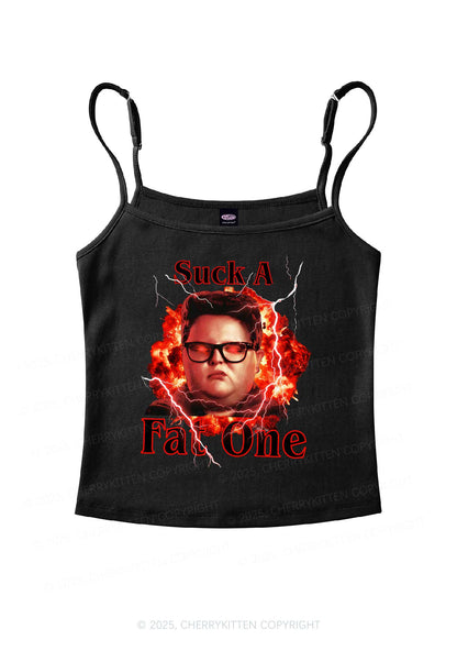 Suck A Fat One Y2K Spaghetti Strap Cami Cherrykitten