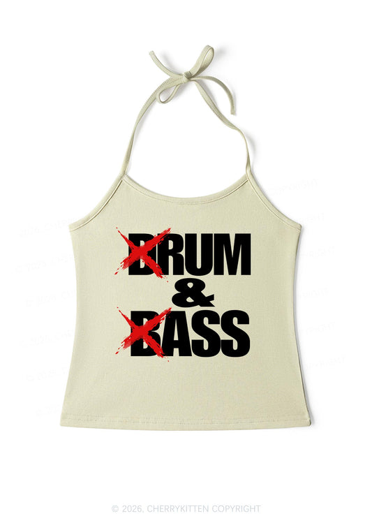 DnB Graffiti Y2K Halter Neck Cami Cherrykitten