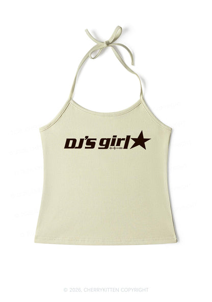 DJs Girl Y2K Halter Neck Cami Cherrykitten