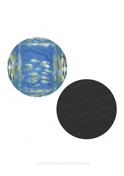 Undersea Fish Y2K Soft Magnetic Refrigerator Magnet Cherrykitten
