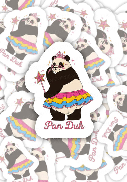 Pan Duh Pride 1pc Y2K Sticker Cherrykitten