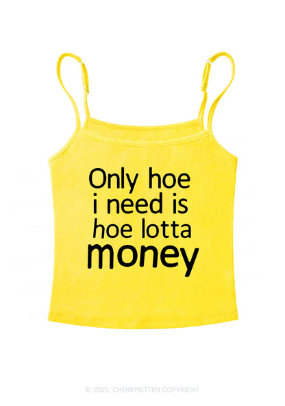 Need Hoe Lotta Money Y2K Spaghetti Strap Cami Cherrykitten