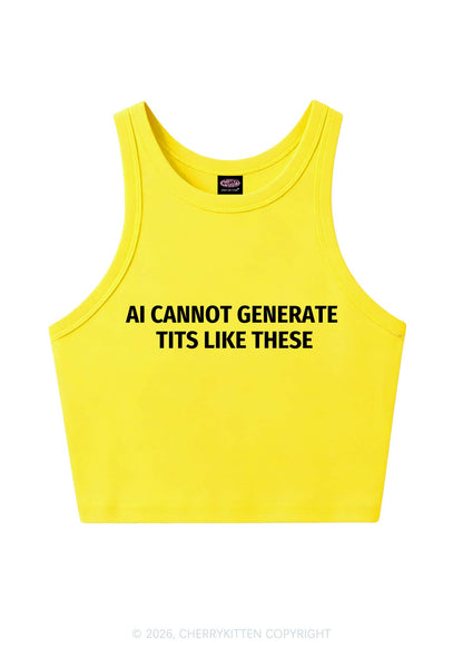 Ai Cannot Generate Txts Y2K Crop Tank Top Cherrykitten