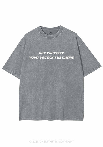 Don't Ketasay Y2K Washed Tee Cherrykitten