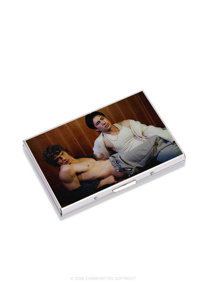 Grunge Vibe HR Y2K Mirror Cigarette Case Cherrykitten