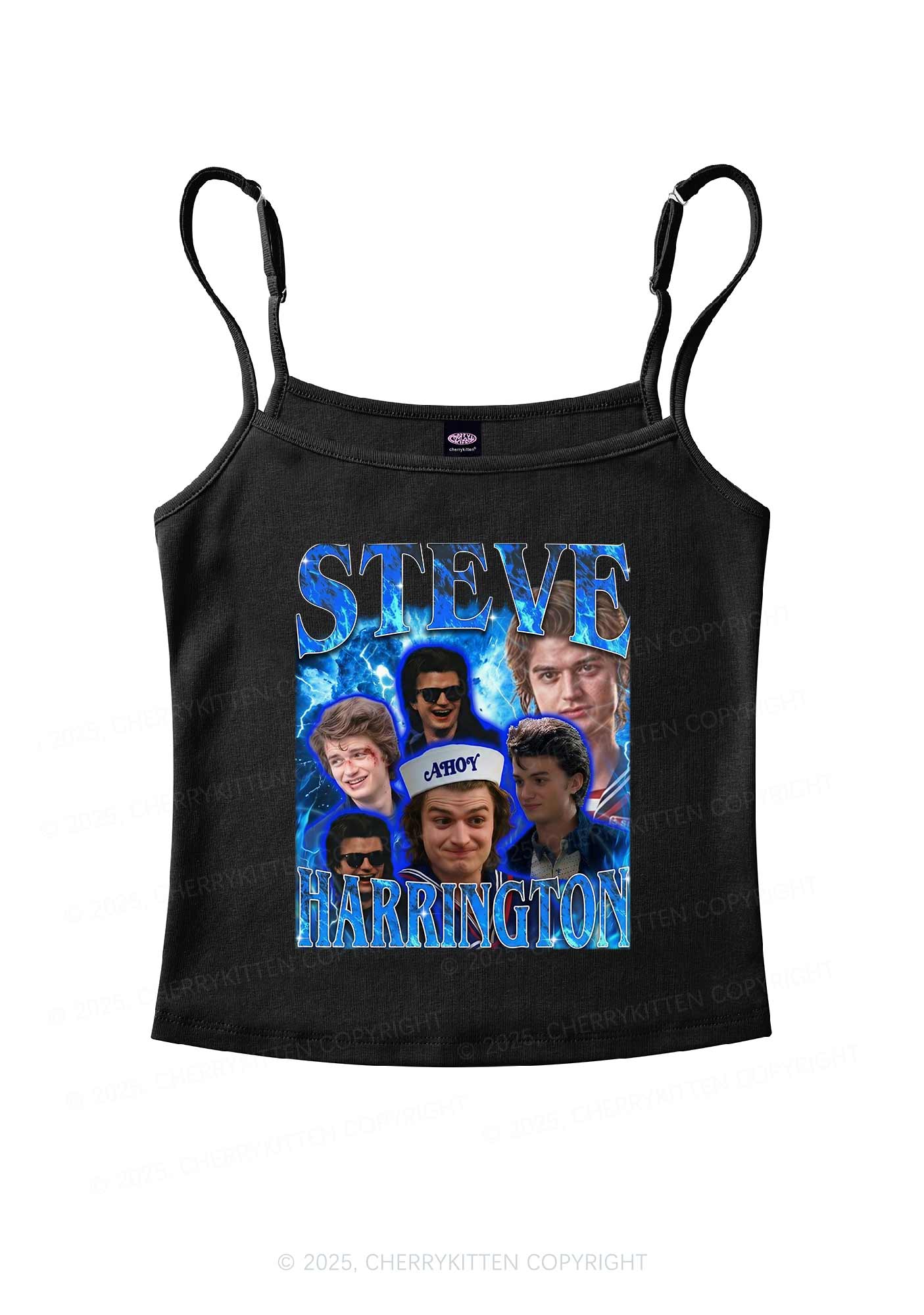 SH Blue Blaze Y2K Spaghetti Strap Cami Cherrykitten