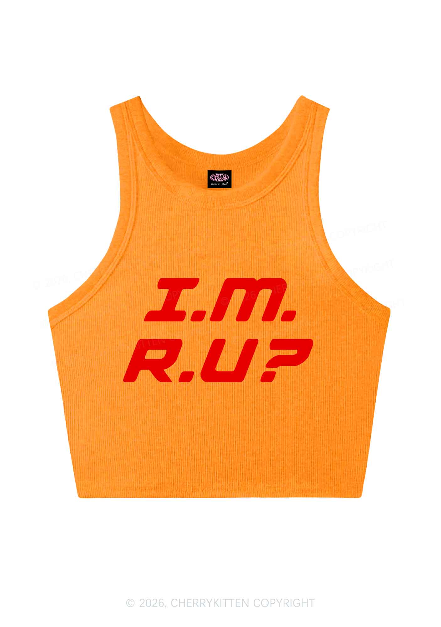 Im Ru Pride Y2K Crop Tank Top Cherrykitten