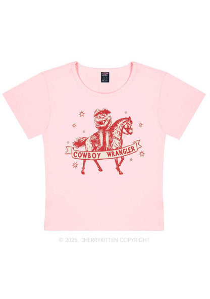 Cowboy Wrangler Pride Y2K Baby Tee Cherrykitten