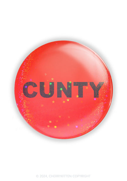 Cunty 1Pc Y2K Pin Badge Cherrykitten