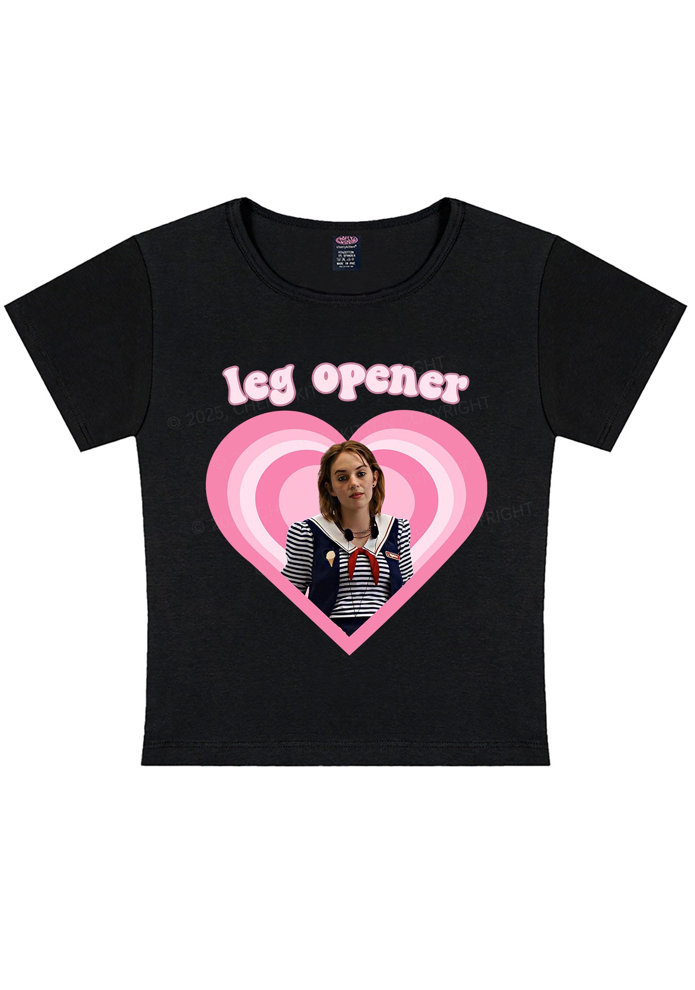 Leg Opener Pride Y2K Baby Tee Cherrykitten