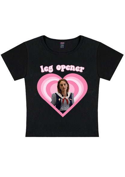 Leg Opener Pride Y2K Baby Tee Cherrykitten