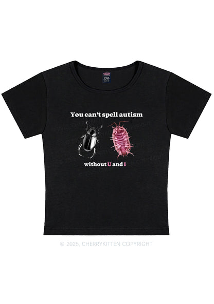 Autism Insect Y2K Baby Tee Cherrykitten