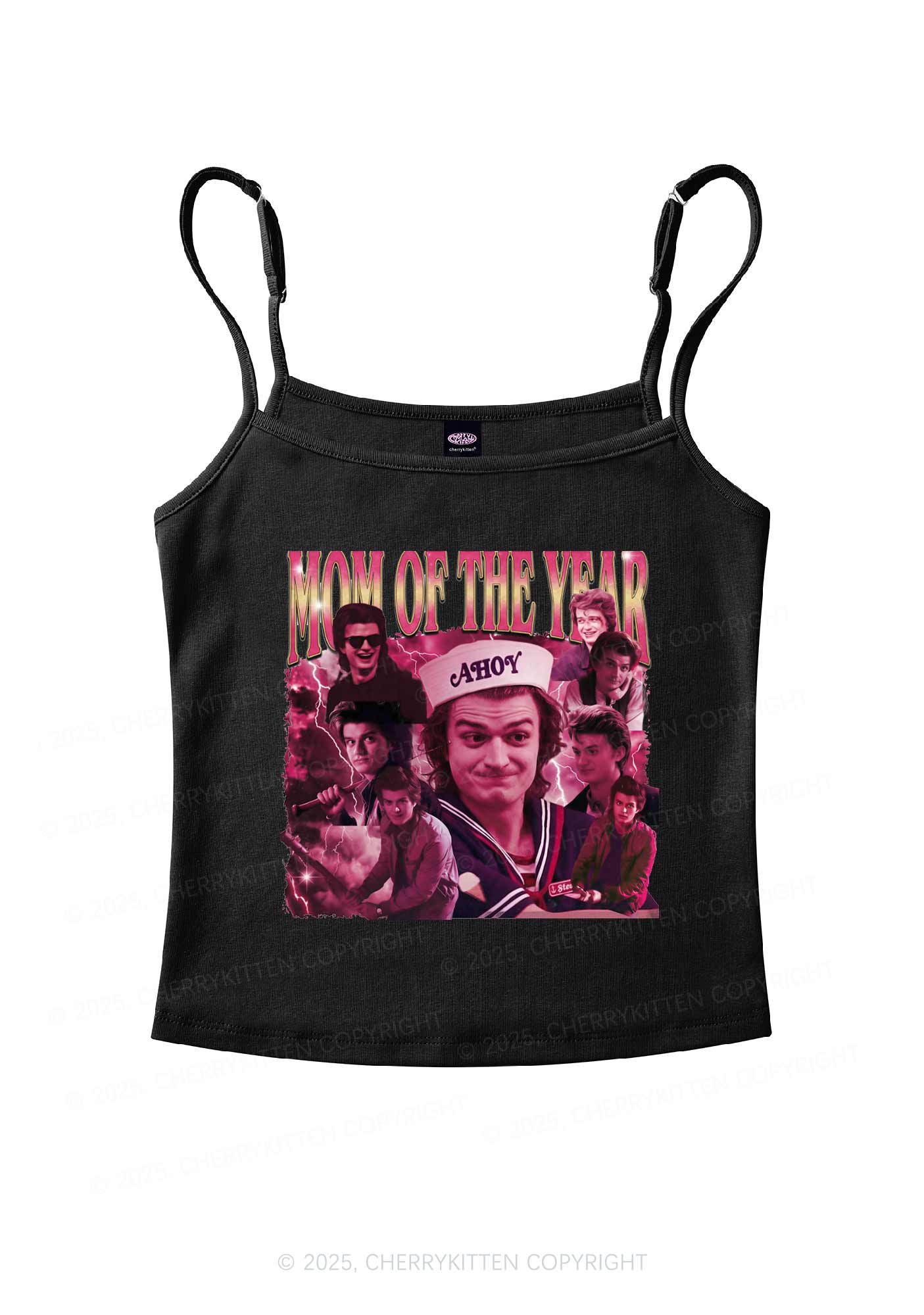 Mom Of The Year Y2K Spaghetti Strap Cami Cherrykitten