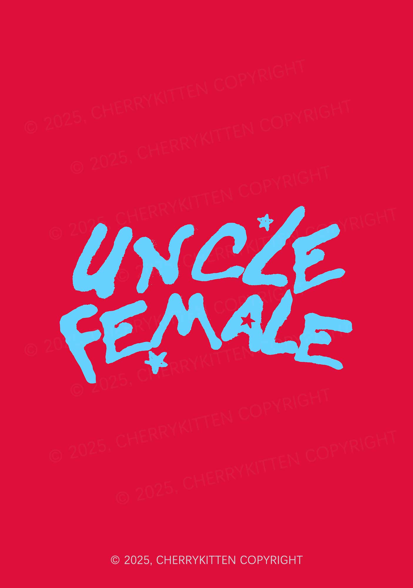 Uncle Female Pride 1Pc Y2K Pin Badge Cherrykitten