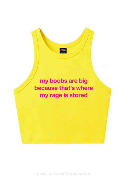 My Bxxbs Stored Rage Y2K Crop Tank Top Cherrykitten