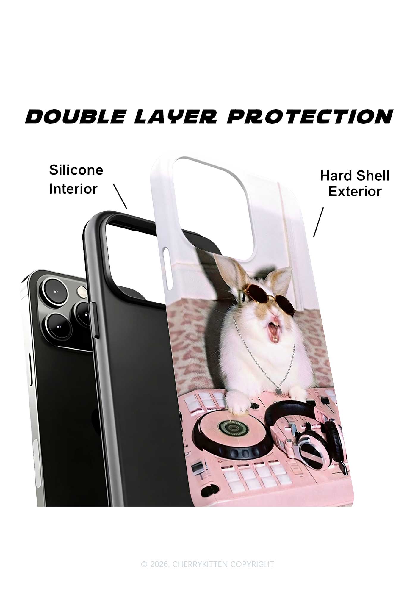 Dj Bunny Y2K Phone Case Cherrykitten