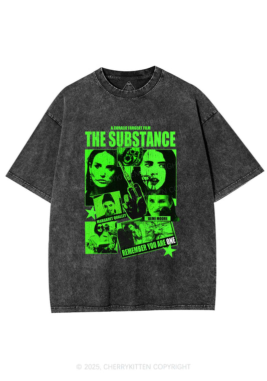 Halloween The Horror Movie Y2K Shirts Washed Tee Cherrykitten