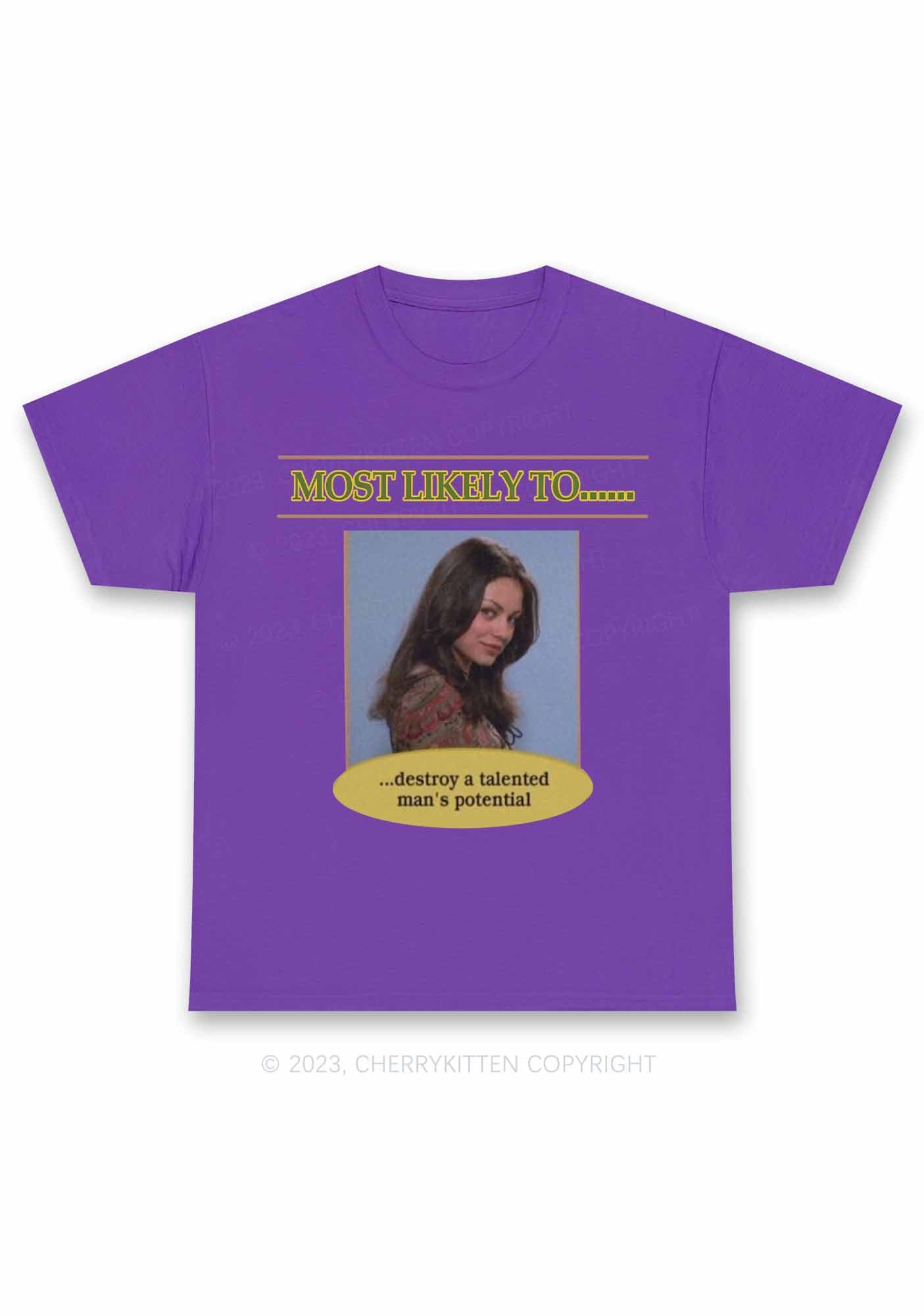 Destroy A Man Y2K Chunky Shirt Cherrykitten