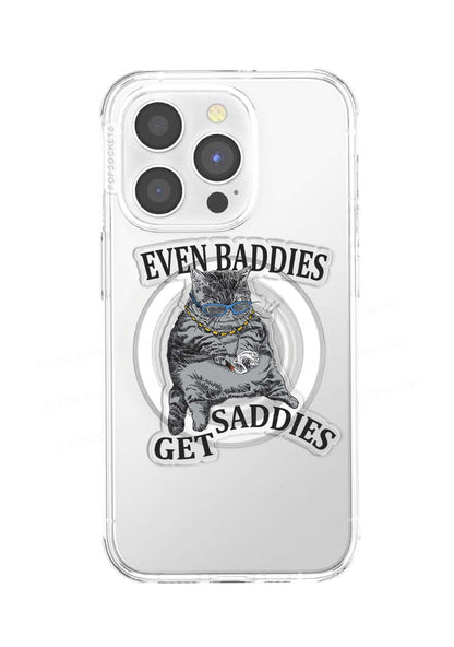 Even Baddies Get Saddies Y2K Magnetic Phone Grip Holder Cherrykitten