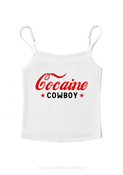 Cola Cowboy Y2K Spaghetti Strap Cami Cherrykitten