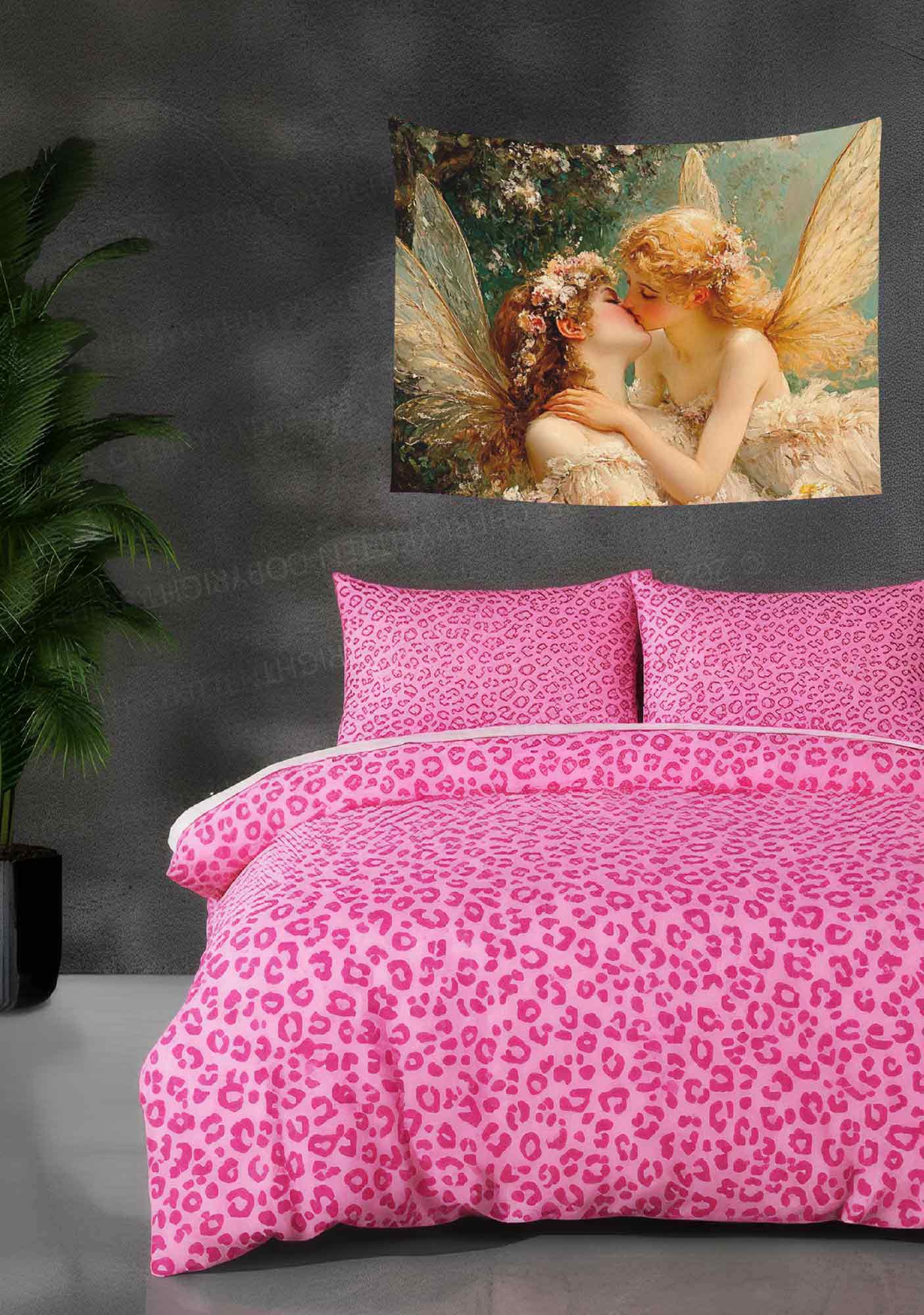 Fairy Kiss Flag Y2K Tapestry Cherrykitten