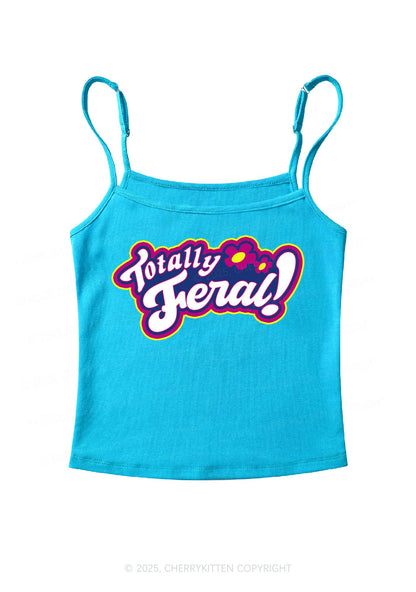 Totally Feral Y2K Spaghetti Strap Cami Cherrykitten