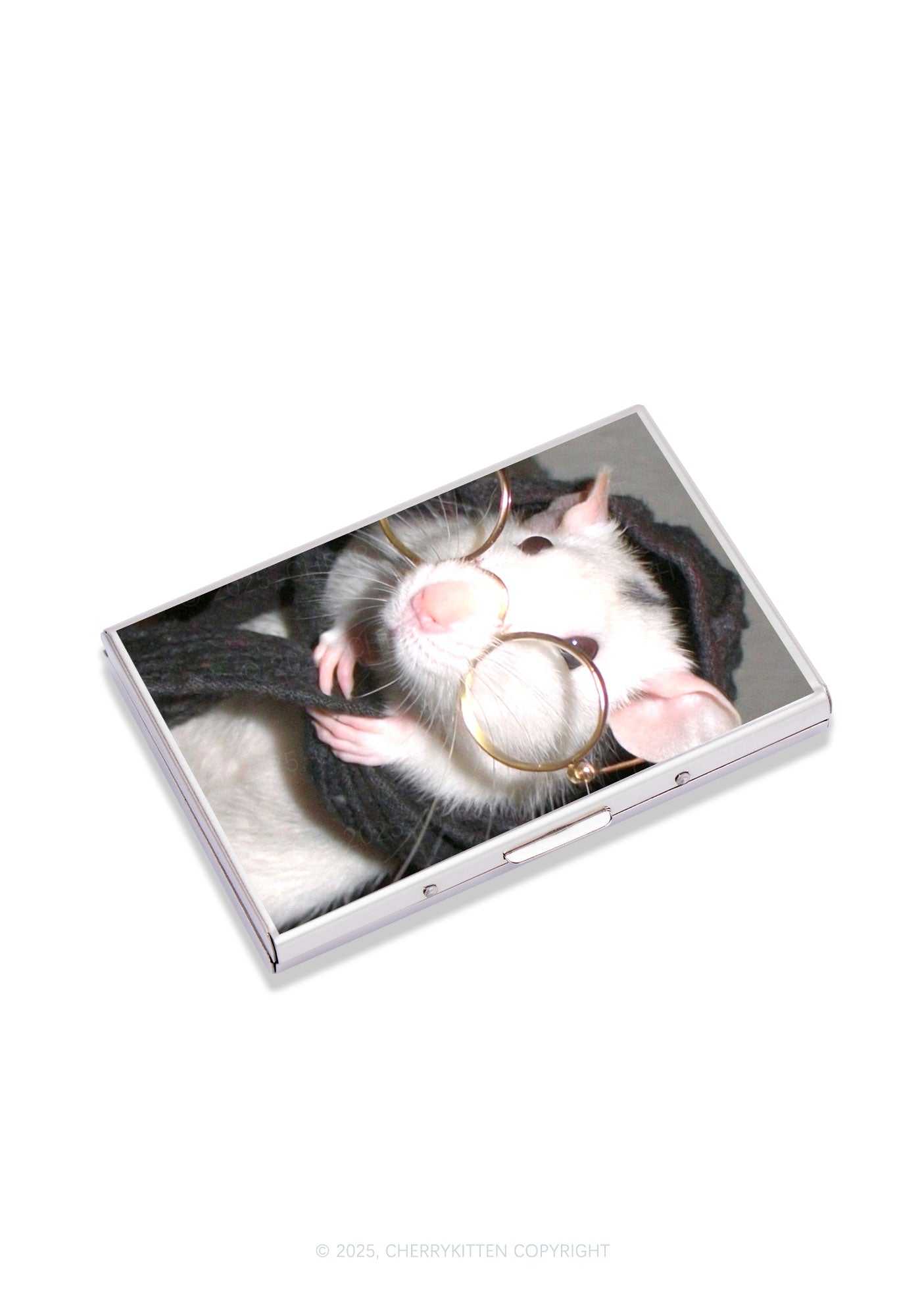 Glasses Rat Y2K Mirror Cigarette Case Cherrykitten